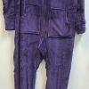 ALEXANDER-DEL-ROSSA-Aubergine-Purple-Fleece-ALL-IN-ONE-Snuggly-Pajamas-LARGE-203972729732