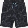 All in Motion Boys' Quick Dry HYBRID Board Shorts - Black / Gray XL (16) - NEW!