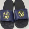 OFFICIAL-MLB-Apparel-Milwaukee-Brewers-Youth-Slides-Flip-Flops-XL-4-5-332-NoTg-204018263422