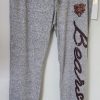 OFFICIAL-NFL-Chicago-Bears-WOMENS-SLEEPWEAR-Pajama-Bottoms-Heathered-Grey-S-M-L-204024987362