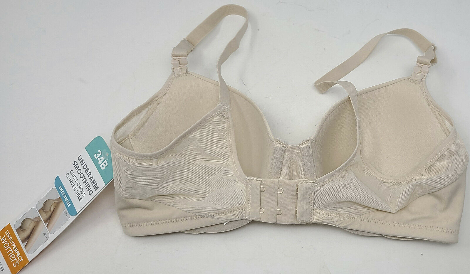 Simply Perfect by Warner's Women Underarm Smoothing Underwire Bra