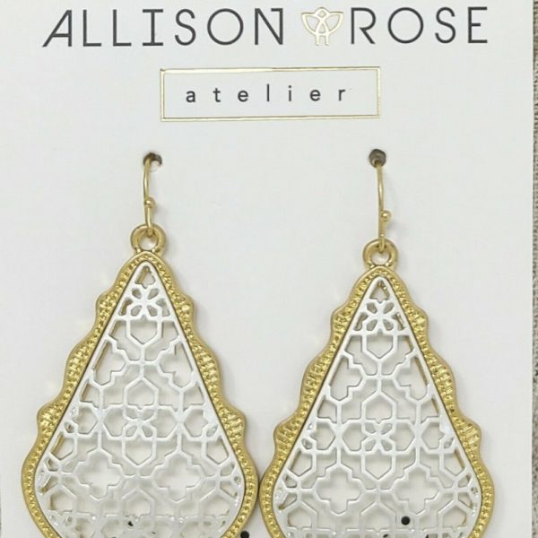 Chic Teardrop Boho Dangle Earrings Earrings by Alison Rose Atelier - STUNNING!