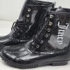 Juicy-Couture-JC-Talos-Womens-Black-RAIN-Boots-Size-10-413-204018880357
