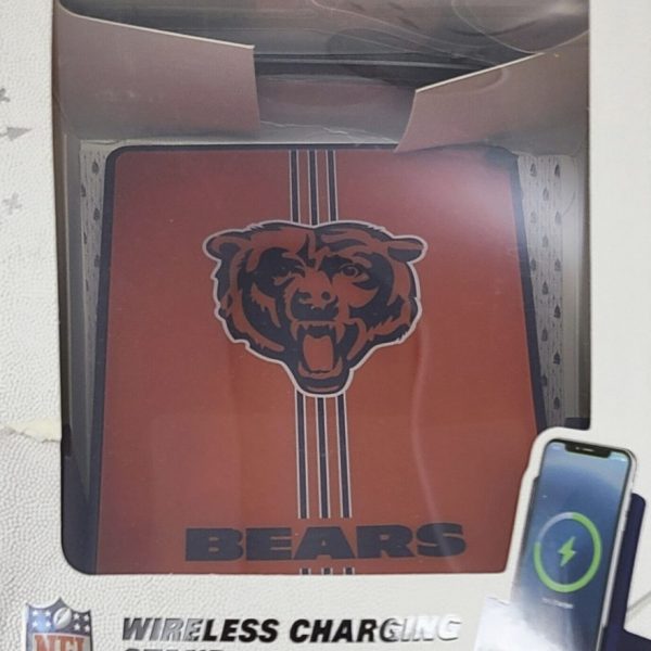 OFFICIAL NFL Merchandise CHICAGO BEARS 10W SOAR Wireless Charging Stand (621)