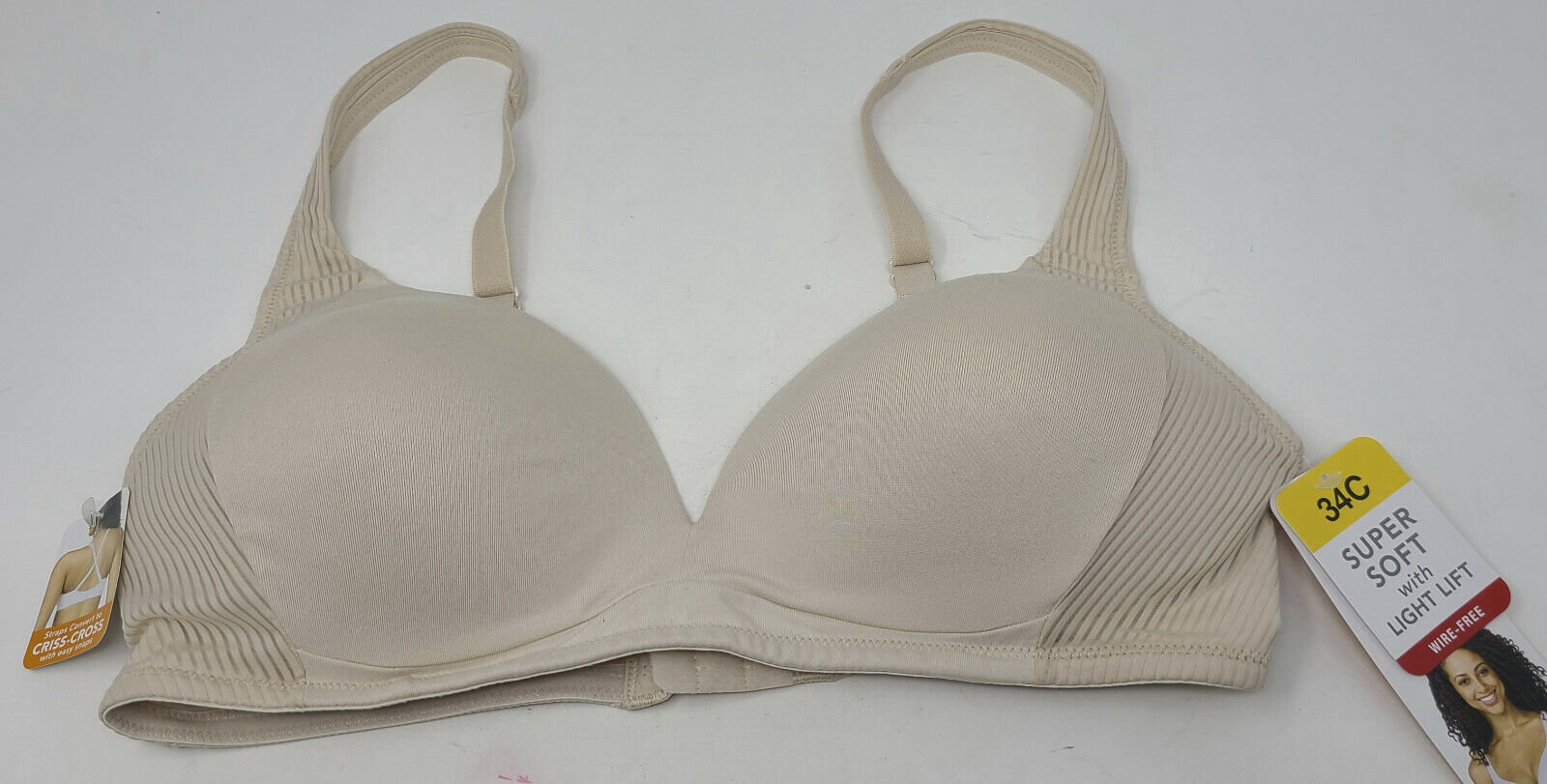 Warner's Simply Perfect womens Light Lift Super Soft Wire-free Contour Bra  38DD